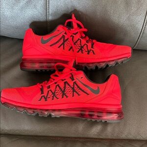 Nike AirMax red and black